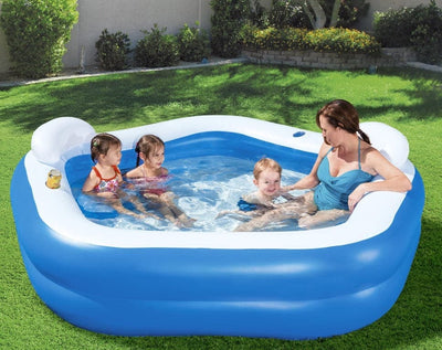 Se Badebassin Family Pool 213x207x69 cm ✔ Kæmpe udvalg i  Bestway ✔ Hurtig levering: 1 - 2 Hverdage samt billig fragt - Varenummer: MMA-17854153 og barcode / Ean: '6942138972115 på lager - Udsalg på Badebassiner til haven Spar op til 62% - Over 434 design brands på udsalg