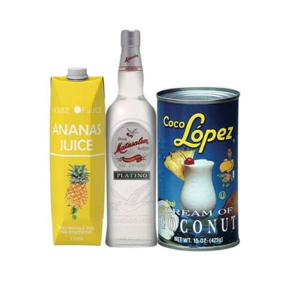 Se Pina Colada Drinkspakke ❤ Kæmpe udvalg i BARLIFE ❤ Hurtig levering: 1 - 2 Hverdage samt billig fragt - Varenummer: BAR-635114 og barcode / Ean: på lager - Udsalg på Drikkevarer Drinkspakker Spar op til 59% - Over 454 design mærker på udsalg