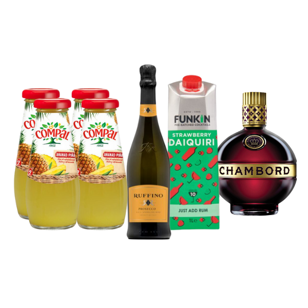 Se French Royale Drinkspakke ❤ Kæmpe udvalg i BARLIFE ❤ Hurtig levering: 1 - 2 Hverdage samt billig fragt - Varenummer: BAR-673253 og barcode / Ean: på lager - Udsalg på Drikkevarer Drinkspakker Champagne Drinkspakke Spar op til 65% - Over 312 kendte brands på udsalg