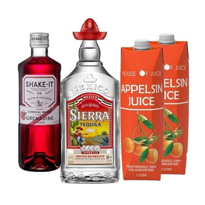 Se Tequila Sunrise Drinkspakke ❤ Kæmpe udvalg i BARLIFE ❤ Hurtig levering: 1 - 2 Hverdage samt billig fragt - Varenummer: BAR-635116 og barcode / Ean: på lager - Udsalg på Drikkevarer Drinkspakker Spar op til 56% - Over 454 design mærker på udsalg