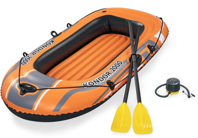 Se Bestway Hydro Force Kondor 2000 Gummibåd m/årer+pumpe 188 x 98 cm ✔ Kæmpe udvalg i  Bestway ✔ Hurtig levering: 1 - 2 Hverdage samt billig fragt - Varenummer: MMA-17861062 og barcode / Ean: '6942138979756 på lager - Udsalg på Gummibåde / kayak Spar op til 53% - Over 434 design brands på udsalg