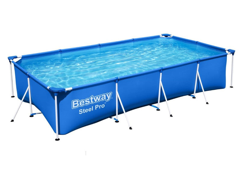 Se Bestway Steel Pro Frame Pool  400 x 211 x 81 cm ✔ Kæmpe udvalg i  Bestway ✔ Hurtig levering: 1 - 2 Hverdage samt billig fragt - Varenummer: MMA-17856405 og barcode / Ean: &