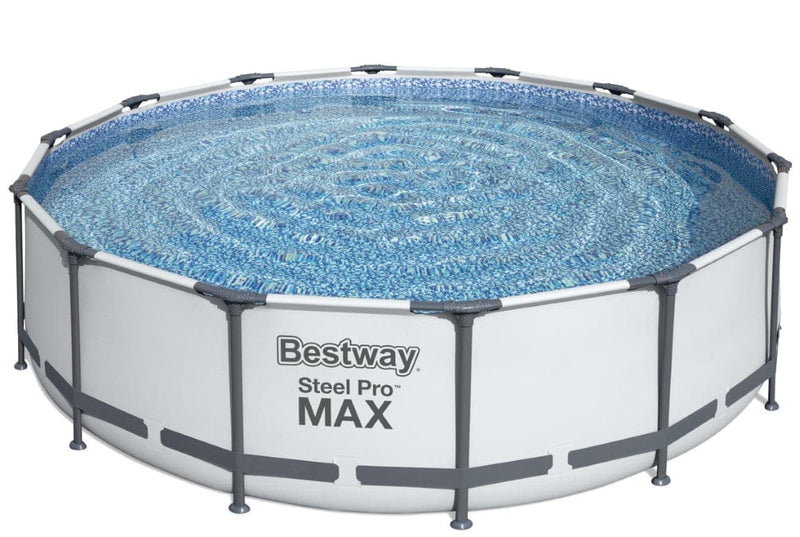 Se Bestway Steel Pro MAX Frame Pool 427 x 107cm m/pumpe, stige m.v. ✔ Kæmpe udvalg i  Bestway ✔ Hurtig levering: 1 - 2 Hverdage samt billig fragt - Varenummer: MMA-17856950 og barcode / Ean: &