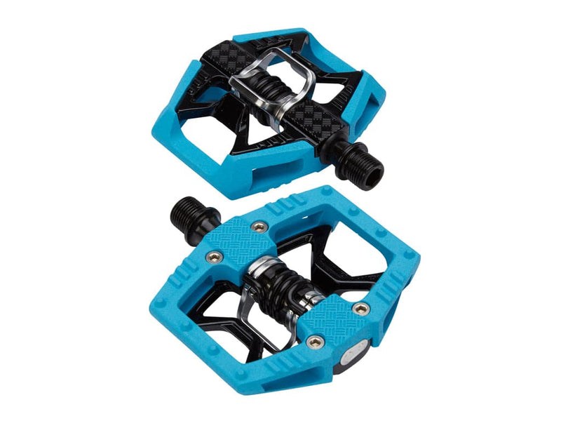 Se Crankbrothers Double Shot Limited Edition - MTB kombipedal - Blå/sort/sølv ❤ Kæmpe udvalg i Crankbrothers ❤ Hurtig levering: 1 - 2 Hverdage samt billig fragt - Varenummer: CKP-641300160775 og barcode / Ean: &