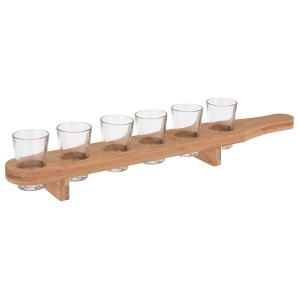 Se Shotglas Sæt 7 Stk Med Træpladeservering ❤ Kæmpe udvalg i Koop ❤ Hurtig levering: 1 - 2 Hverdage samt billig fragt - Varenummer: BAR-708661 og barcode / Ean: &