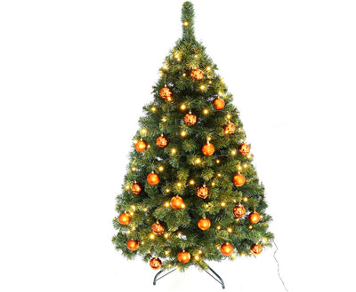 Se Juletræ 150 cm Maria med LED lys og orange julekugler ❤ Stort online udvalg i Designhome ❤ Hurtig levering: 1 - 2 Hverdage samt billig fragt ❤ Varenummer: DHE-8850 og barcode / Ean: på lager - Udsalg på Kunstige træer Spar op til 55% - Over 454 design mærker på udsalg