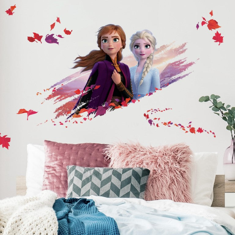 Se Disney Frost 2 Elsa og Anna Wallstickers ✔ Kæmpe udvalg i  Roommates ✔ Hurtig levering: 1 - 2 Hverdage samt billig fragt - Varenummer: MMA-216071 og barcode / Ean: &