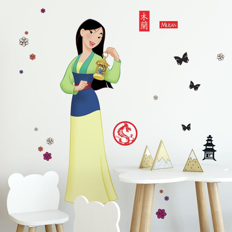 Se Disney Mulan Gigant Wallstickers ✔ Kæmpe udvalg i  Roommates ✔ Hurtig levering: 1 - 2 Hverdage samt billig fragt - Varenummer: MMA-216087 og barcode / Ean: &