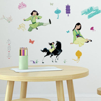 Se Disney Mulan Wallstickers ✔ Kæmpe udvalg i Roommates ✔ Hurtig levering: 1 - 2 Hverdage samt billig fragt - Varenummer: MMA-216086 og barcode / Ean: '034878926247 på lager - Udsalg på Disney Wallstickers Spar op til 59% - Over 454 design brands på udsalg