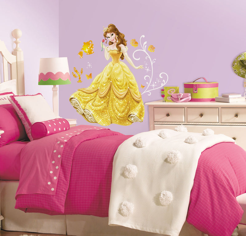 Se Disney Prinsesse Belle Gigant Wallsticker ✔ Kæmpe udvalg i  Roommates ✔ Hurtig levering: 1 - 2 Hverdage samt billig fragt - Varenummer: MMA-216037 og barcode / Ean: &