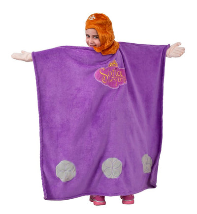 Se Disney Prinsesse Sofia Luksus Poncho med hætte ❤ Stort online udvalg i Pentone ❤ Hurtig levering: 1 - 2 Hverdage samt billig fragt ❤ Varenummer: MMA-19315447 og barcode / Ean: '7296149069302 på lager - Udsalg på Plaider / Ponchoer Spar op til 65% - Over 785 kendte brands på udsalg