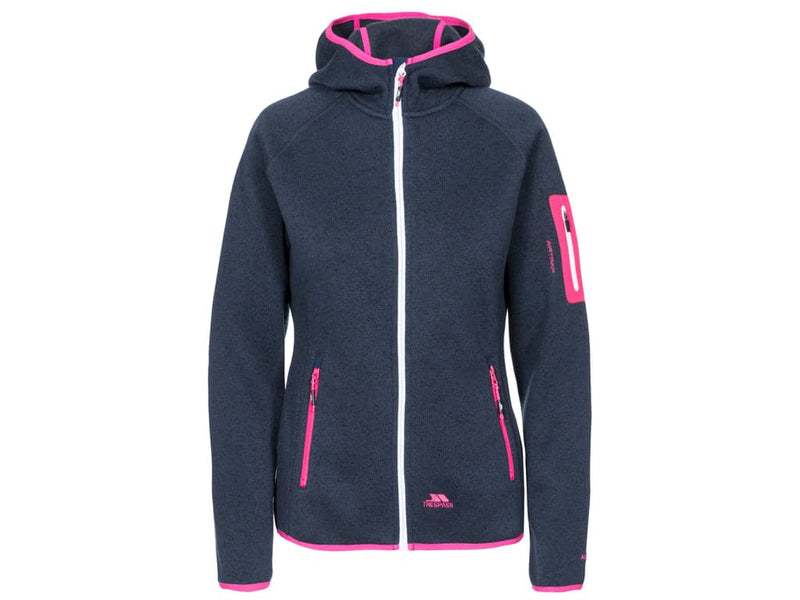 Se Trespass Mona Lisa - Active Fleece Hoodie - Str. XS - Dame - Navy marl ❤ Kæmpe udvalg i Trespass ❤ Hurtig levering: 1 - 2 Hverdage samt billig fragt - Varenummer: CKP-5045274605648 og barcode / Ean: &