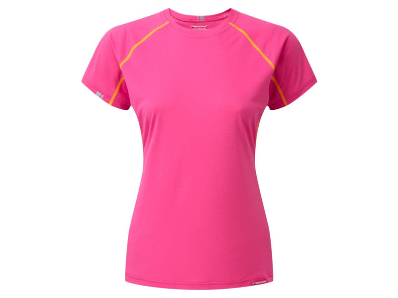 Se Montane Womens Sonic T-Shirt - Vandrer T-Shirt Dame - Pink - 38 ❤ Kæmpe udvalg i Montane ❤ Hurtig levering: 1 - 2 Hverdage samt billig fragt - Varenummer: CKP-5055571763781 og barcode / Ean: &