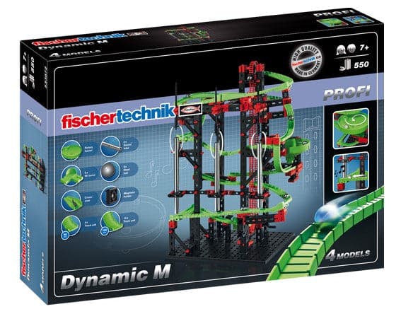 Se Fischertechnik Profi Dynamic M Kuglebane (550 dele) ✔ Kæmpe udvalg i  Fischertechnik ✔ Hurtig levering: 1 - 2 Hverdage samt billig fragt - Varenummer: MMA-205533872 og barcode / Ean: &