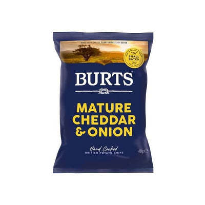 Se Burts Chips Mature Cheddar & Spring Onion 40 g ❤ Stort online udvalg i BURTÂ´S ❤ Hurtig levering: 1 - 2 Hverdage samt billig fragt ❤ Varenummer: BAR-702708 og barcode / Ean: '5034709000271 på lager - Udsalg på Spar op til 52% - Over 412 kendte brands på udsalg