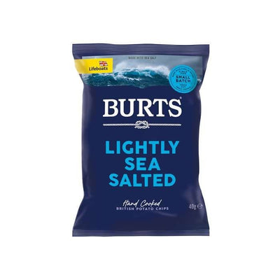 Se Burts Chips Lightly Sea Salt 40 g ❤ Stort online udvalg i BARLIFE ❤ Hurtig levering: 1 - 2 Hverdage samt billig fragt ❤ Varenummer: BAR-702506 og barcode / Ean: '5034709000240 på lager - Udsalg på Spar op til 57% - Over 412 kendte brands på udsalg