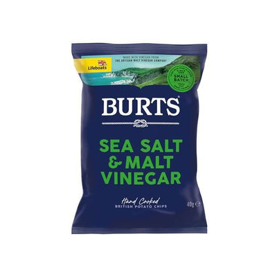 Se Burts Chips Sea Salt & Malted Vinegar 40 g ❤ Stort online udvalg i BURTÂ´S ❤ Hurtig levering: 1 - 2 Hverdage samt billig fragt ❤ Varenummer: BAR-702707 og barcode / Ean: '5034709000295 på lager - Udsalg på Spar op til 53% - Over 412 kendte brands på udsalg