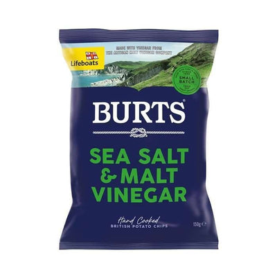 Se Burts Chips Sea Salt & Malted Vinegar 150 g ❤ Stort online udvalg i BURTÂ´S ❤ Hurtig levering: 1 - 2 Hverdage samt billig fragt ❤ Varenummer: BAR-702741 og barcode / Ean: '5034709001452 på lager - Udsalg på Spar op til 55% - Over 412 kendte brands på udsalg