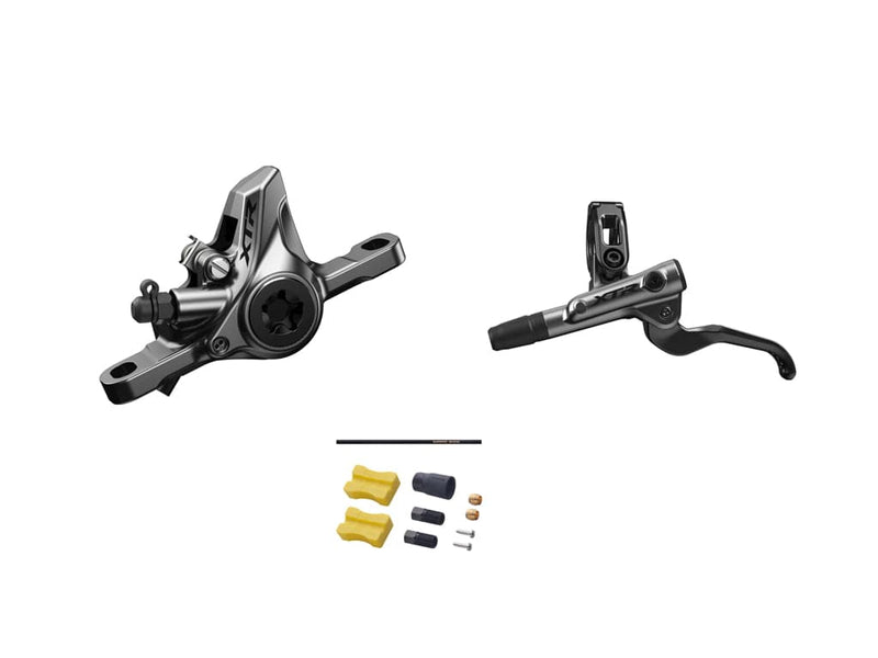 Se Shimano XTR M9100 - Hydraulisk bremsesæt - For/venstre - Resinl klodser ❤ Stort online udvalg i Shimano ❤ Hurtig levering: 1 - 2 Hverdage samt billig fragt ❤ Varenummer: CKP-4550170442965 og barcode / Ean: &