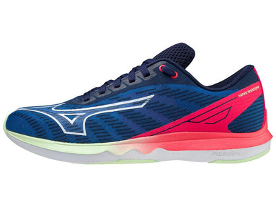 Se Mizuno Wave Shadow 5W - Løbesko - Performance - Princess Blue - Str. 40.5 ❤ Kæmpe udvalg i Mizuno ❤ Hurtig levering: 1 - 2 Hverdage samt billig fragt - Varenummer: CKP-5059431207668 og barcode / Ean: '5059431207668 på lager - Udsalg på Urban & fritid Spar op til 59% - Over 785 kendte brands på udsalg