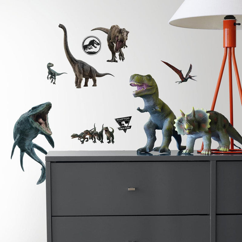 Se Jurassic World 2 Dinosaurs Wallstickers ✔ Kæmpe udvalg i Roommates ✔ Hurtig levering: 1 - 2 Hverdage samt billig fragt - Varenummer: MMA-216063 og barcode / Ean: &