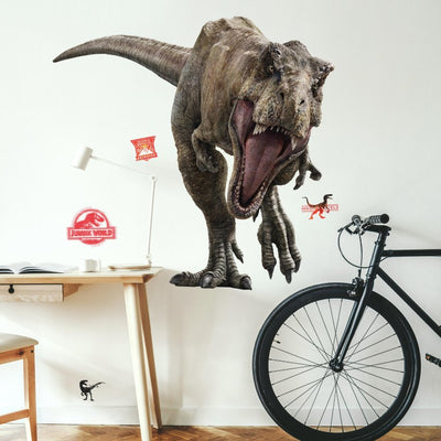 Se Jurassic World 2 T-REX Gigant Wallsticker ✔ Kæmpe udvalg i  Roommates ✔ Hurtig levering: 1 - 2 Hverdage samt billig fragt - Varenummer: MMA-216062 og barcode / Ean: '034878894973 på lager - Udsalg på Dinosaur og Drager Wallstickers Spar op til 62% - Over 1247 kendte brands på udsalg