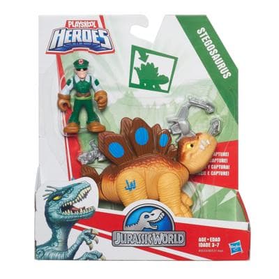 Se Jurassic World Stegosaurus Dinosaur pakke ✔ Kæmpe udvalg i Playskool ✔ Hurtig levering: 1 - 2 Hverdage samt billig fragt - Varenummer: MMA-197002 og barcode / Ean: '5010994860509 på lager - Udsalg på Mest for Drenge Legetøj Spar op til 54% - Over 454 design brands på udsalg