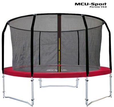 Se MCU-Sport Pro-line 3,05m Rød Trampolin V3.0 + Pro sikkerhedsnet ✔ Kæmpe udvalg i  MCU-Sport ✔ Hurtig levering: 1 - 2 Hverdage samt billig fragt - Varenummer: MMA-1368021 og barcode / Ean: '5712548136909 på lager - Udsalg på Have Trampoliner Spar op til 59% - Over 785 kendte brands på udsalg