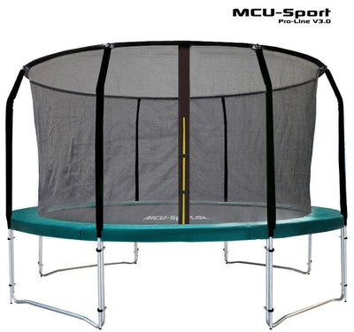 Se MCU-Sport Pro-line 4,3m Grøn Trampolin V3.0 + Pro sikkerhedsnet ❤ Kæmpe udvalg i MCU-Sport ❤ Hurtig levering: 1 - 2 Hverdage samt billig fragt - Varenummer: MMA-1369011 og barcode / Ean: '5712548137081 på lager - Udsalg på Have Trampoliner Spar op til 59% - Over 454 kendte mærker på udsalg