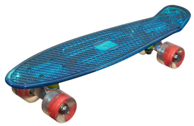 Se MCU-Sport Blå Transparent LED Skateboard m/LED LYS + ABEC7 ✔ Kæmpe udvalg i  MCU-Sport ✔ Hurtig levering: 1 - 2 Hverdage samt billig fragt - Varenummer: MMA-12434 og barcode / Ean: '5712548124340 på lager - Udsalg på Skateboards til børn Spar op til 55% - Over 785 kendte brands på udsalg