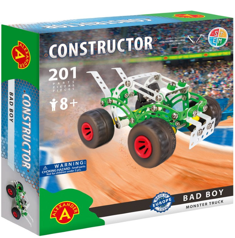 Se Monster Truck Metal Konstruktionsbyggesæt - Bad Boy ✔ Kæmpe udvalg i Alexander ✔ Hurtig levering: 1 - 2 Hverdage samt billig fragt - Varenummer: MMA-2182184 og barcode / Ean: &