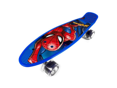Se Seven - Spiderman - Penny board - Blå - Fra 6 år ❤ Kæmpe udvalg i Seven ❤ Hurtig levering: 1 - 2 Hverdage samt billig fragt - Varenummer: CKP-5902308599390 og barcode / Ean: '5902308599390 på lager - Udsalg på Wave- & skateboards Spar op til 55% - Over 424 kendte brands på udsalg