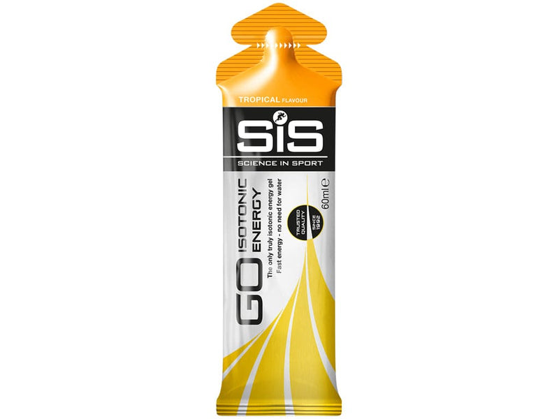 Se SIS GO - Isotonic energy gel - Tropical - 60ml. ❤ Kæmpe udvalg i SIS Science in Sport ❤ Hurtig levering: 1 - 2 Hverdage samt billig fragt - Varenummer: CKP-5025324010301 og barcode / Ean: &