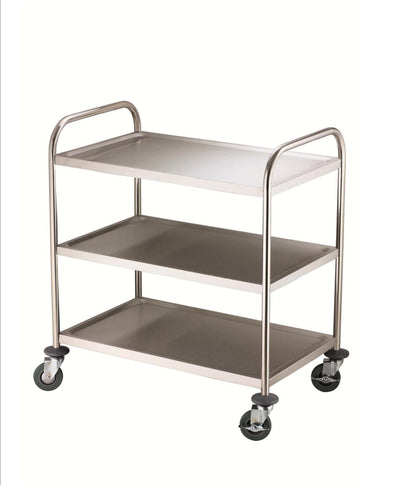 Se Rullebord 3 Hylder 71x40x81 Cm ❤ Kæmpe udvalg i Steel-Function ❤ Hurtig levering: 1 - 2 Hverdage samt billig fragt - Varenummer: BAR-22677 og barcode / Ean: '5708748603518 på lager - Udsalg på Køkken Køkkenartikler Øvrige køkkenartikler Spar op til 63% - Over 350 kendte brands på udsalg