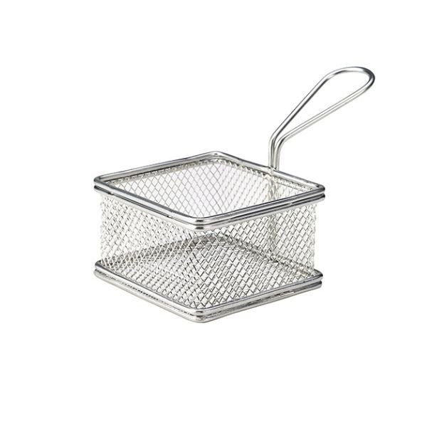 Se Mini Friturekurv Til Servering Af Pomfritter 9.5 x 9.5 x 6cm Rustfrit Stål ❤ Stort online udvalg i Genware ❤ Hurtig levering: 1 - 2 Hverdage samt billig fragt ❤ Varenummer: BAR-701409 og barcode / Ean: på lager - Udsalg på Hjem og have | Køkken og spisestue | Service og bestik | Serveringsfade og -skåle | Serveringsfade Spar op til 56% - Over 400 kendte brands på udsalg