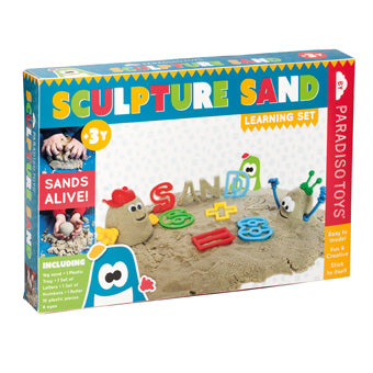 Se Sandskulpturer (Lære sæt med 1kg Kinetisk sand) ✔ Kæmpe udvalg i  Paradiso Toys ✔ Hurtig levering: 1 - 2 Hverdage samt billig fragt - Varenummer: MMA-1852110 og barcode / Ean: '5420051221103 på lager - Udsalg på Formbart Kinetisk Sand Spar op til 52% - Over 857 kendte brands på udsalg