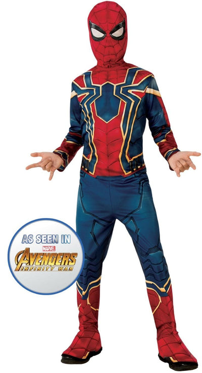 Se Spiderman Iron Spider Kostume (3-10 år) ✔ Kæmpe udvalg i Rubie's ✔ Hurtig levering: 1 - 2 Hverdage samt billig fragt - Varenummer: MMA-203700659 og barcode / Ean: på lager - Udsalg på Spiderman Udklædning Spar op til 63% - Over 454 design brands på udsalg