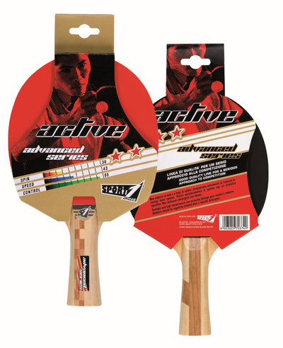 Se Sport1 Bordtennis Bat Advanced Serie ''Active'' (2 stjerner) ✔ Kæmpe udvalg i  Sport1 ✔ Hurtig levering: 1 - 2 Hverdage samt billig fragt - Varenummer: MMA-1958800036 og barcode / Ean: '8003029703749 på lager - Udsalg på Bordtennis Spar op til 62% - Over 1347 kendte brands på udsalg