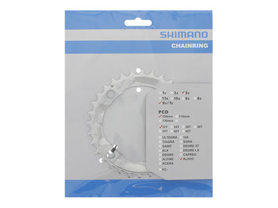 Se Shimano Alivio - 32 tands klinge MTB - Til triple kranksæt FC-M341 - Sølv ❤ Stort online udvalg i Shimano ❤ Hurtig levering: 1 - 2 Hverdage samt billig fragt ❤ Varenummer: CKP-4524667162384 og barcode / Ean: '4524667162384 på lager - Udsalg på Klinger Spar op til 51% - Over 312 kendte brands på udsalg