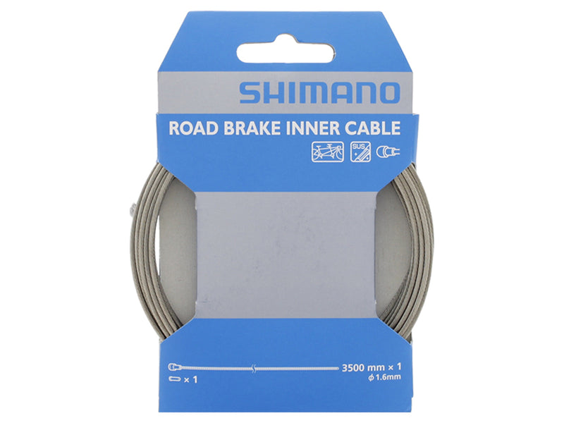 Se Shimano - Bremsewire i rustfri - 1,6 x 3500mm - Road ❤ Kæmpe udvalg i Shimano ❤ Hurtig levering: 1 - 2 Hverdage samt billig fragt - Varenummer: CKP-4524667211723 og barcode / Ean: &