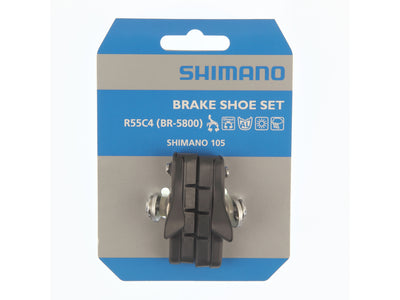 Se Shimano 105 - Bremsesko komplet - 1 sæt - Type R55C4 - Sort ❤ Kæmpe udvalg i Shimano ❤ Hurtig levering: 1 - 2 Hverdage samt billig fragt - Varenummer: CKP-4524667883524 og barcode / Ean: '4524667883524 på lager - Udsalg på Bremseklodser til fælgbremser Spar op til 61% - Over 434 design mærker på udsalg