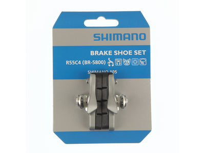 Se Shimano 105 - Bremsesko komplet - 1 sæt - Type R55C4 - Sølv ❤ Kæmpe udvalg i Shimano ❤ Hurtig levering: 1 - 2 Hverdage samt billig fragt - Varenummer: CKP-4524667883517 og barcode / Ean: '4524667883517 på lager - Udsalg på Bremseklodser til fælgbremser Spar op til 57% - Over 424 kendte brands på udsalg