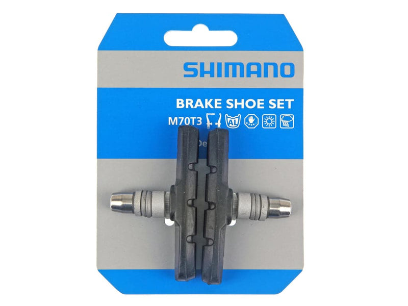 Se Shimano - Bremsesko til V-bremse - 1 sæt - LX/Deore - M70T3 ❤ Kæmpe udvalg i Shimano ❤ Hurtig levering: 1 - 2 Hverdage samt billig fragt - Varenummer: CKP-4524667096566 og barcode / Ean: &