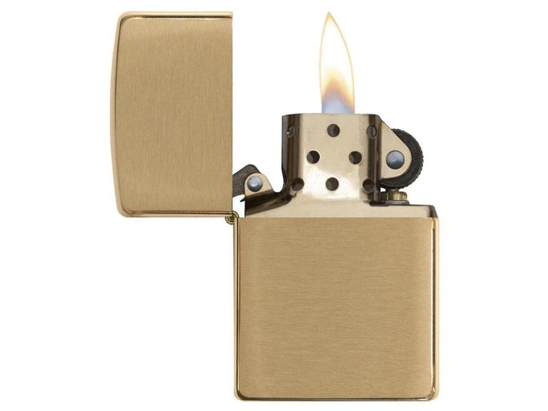 Se Zippo Brushed Brass - Lighter - Børstet messing ❤ Kæmpe udvalg i Zippo ❤ Hurtig levering: 1 - 2 Hverdage samt billig fragt - Varenummer: CKP-041689107802 og barcode / Ean: &