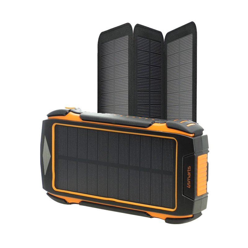 Se Rugged TitanPack Powerbank 20.000mAh med solcellepanel - Sort ❤ Kæmpe udvalg i 4smarts ❤ Hurtig levering: 1 - 2 Hverdage samt billig fragt - Varenummer: CPD-SM77459354 og barcode / Ean: &