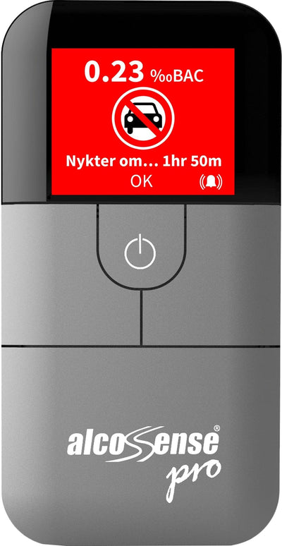 Se AlcoSense Pro alkometer 242601 ❤ Kæmpe udvalg i Alcosense ❤ Hurtig levering: 1 - 2 Hverdage samt billig fragt - Varenummer: ELG-494412 og barcode / Ean: '5060318910151 på lager - tilbud på Alkometer Spar op til 62% - Over 400 design brands på tilbud