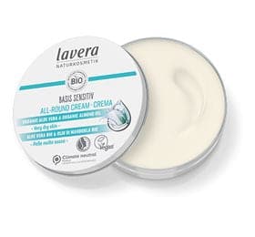 Stort online udvalg i Lavera All-Round Creme Basis sensitiv 150 ml. ❤ Lavera ❤ Hurtig levering: 1 - 2 Hverdage og gratis fragt v/køb over 295 kr. GLS til pakkeshop ❤ Varenummer: HG-51089 og barcode / Ean: 4021457637690 på lager - Kæmpe udvalg i Personlig pleje - Over 454 kendte mærker på udsalg