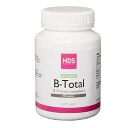 Stort online udvalg i NDS B-Total Vitamin 90 tab. ❤ NDS ❤ Hurtig levering: 1 - 2 Hverdage og gratis fragt v/køb over 295 kr. GLS til pakkeshop ❤ Varenummer: HG-9171 og barcode / Ean: 5707343110315 på lager - Kæmpe udvalg i Sundhed - Over 454 design brands på udsalg