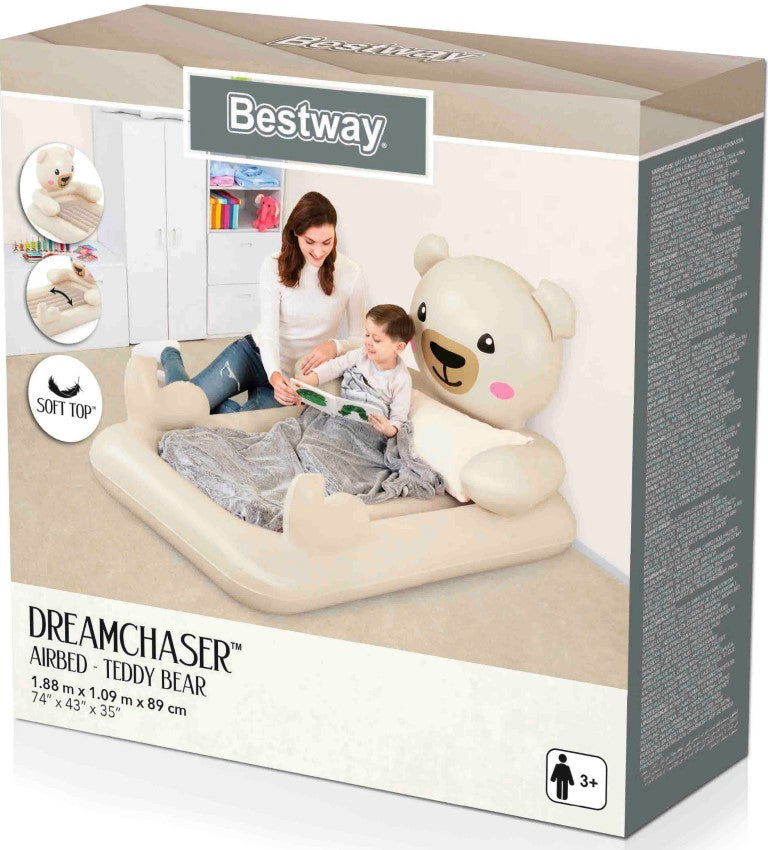 Se Bestway  DreamChaser Bamse Luftmadras 196 x 104 x 84 cm ✔ Kæmpe udvalg i  Bestway ✔ Hurtig levering: 1 - 2 Hverdage samt billig fragt - Varenummer: MMA-17867712 og barcode / Ean: &