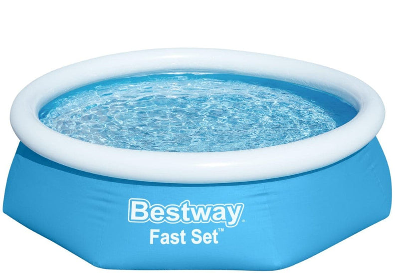 Se Bestway Fast Set Pool 244 x 61 cm ✔ Kæmpe udvalg i  Bestway ✔ Hurtig levering: 1 - 2 Hverdage samt billig fragt - Varenummer: MMA-17857448 og barcode / Ean: &